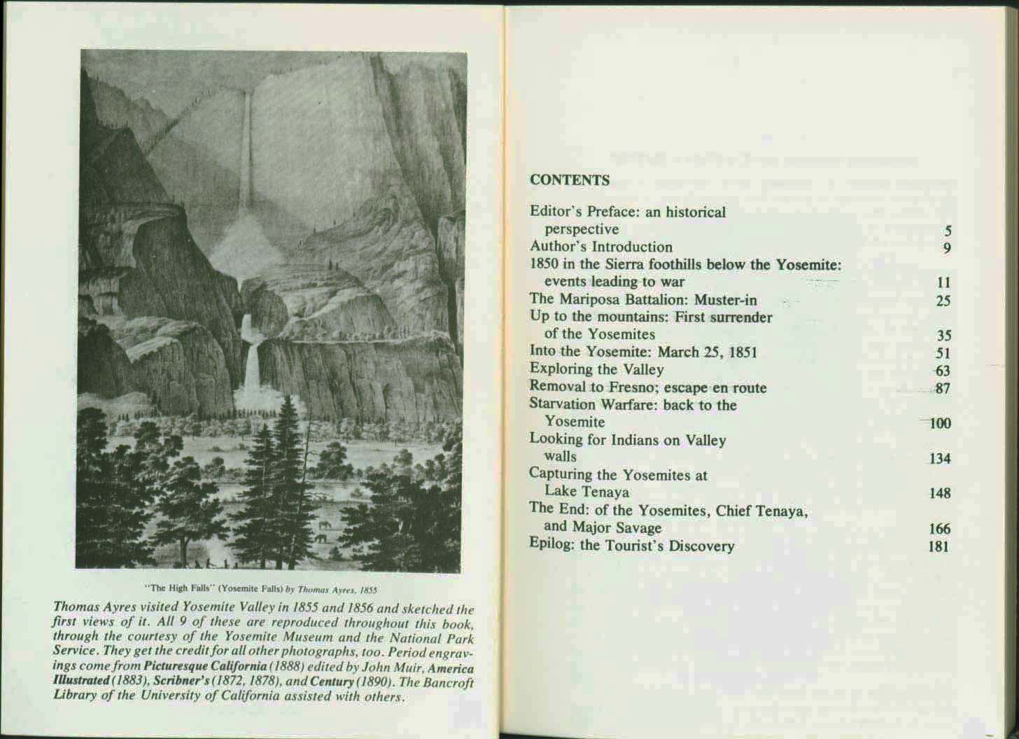 Discovery of the Yosemite in 1851--and the Indian war which led to that event.vist0021c